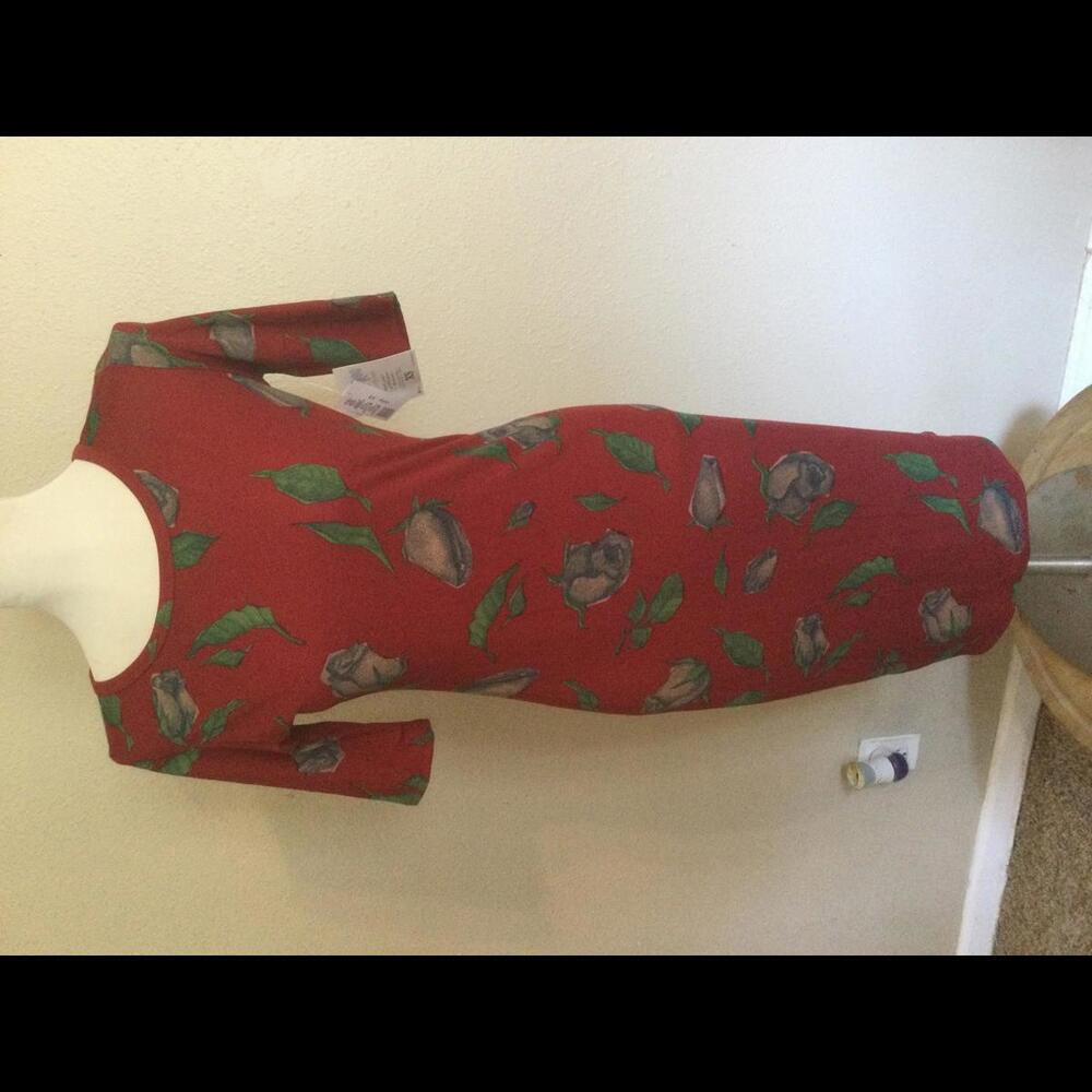 Lularoe - Julia - Red XS - NWT